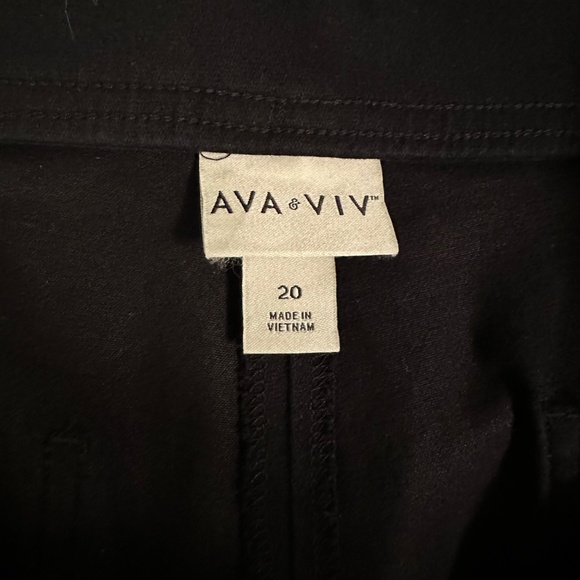 Ava & Viv wide leg cropped pants - Picture 5 of 5
